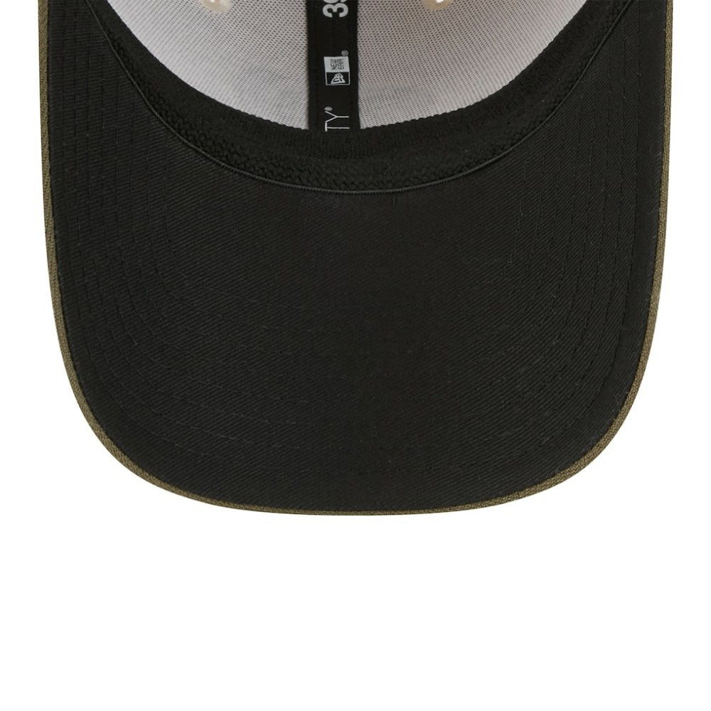 Washington Nationals New Era 2025 Armed Forces Day 39THIRTY Flex Hat - Light Beige/Olive Hats