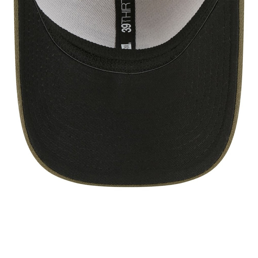Baltimore Orioles New Era 2025 Armed Forces Day 39THIRTY Flex Hat - Light Beige/Olive Hats