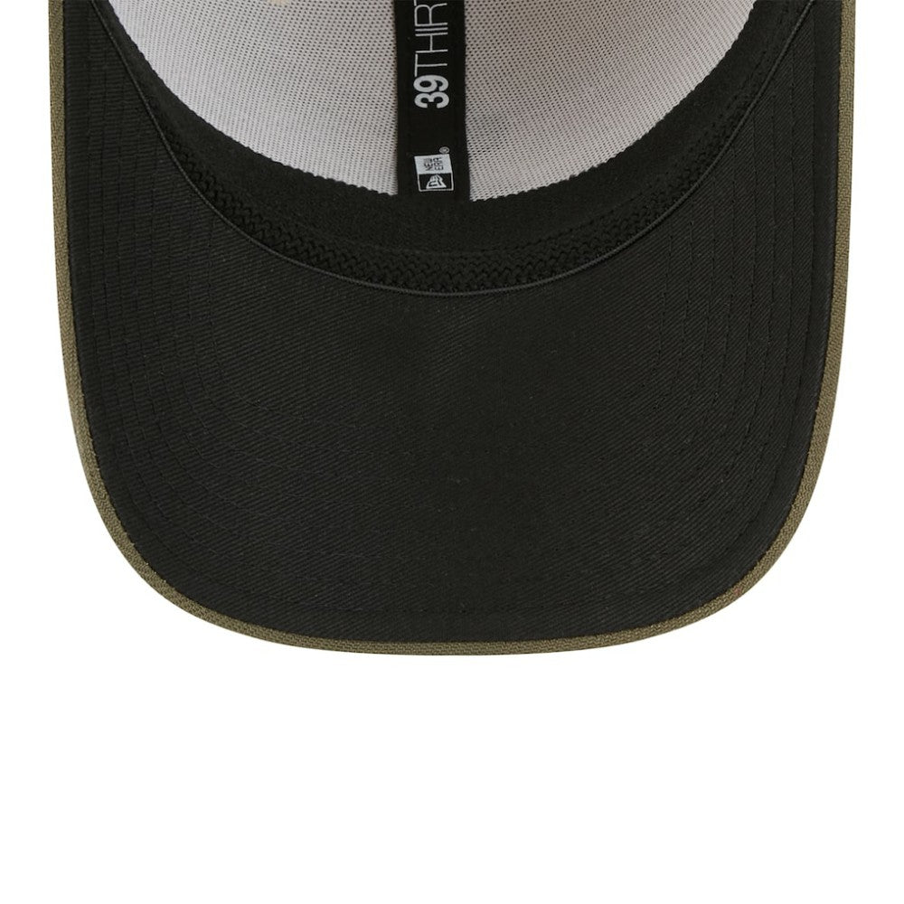 Chicago White Sox New Era 2025 Armed Forces Day 39THIRTY Flex Hat - Light Beige/Olive Hats