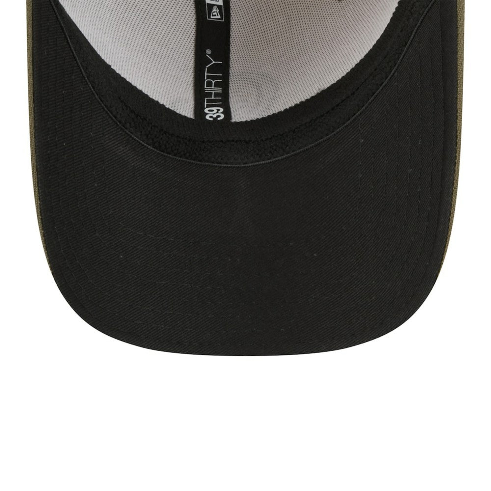 Colorado Rockies New Era 2025 Armed Forces Day 39THIRTY Flex Hat - Light Beige/Olive Hats