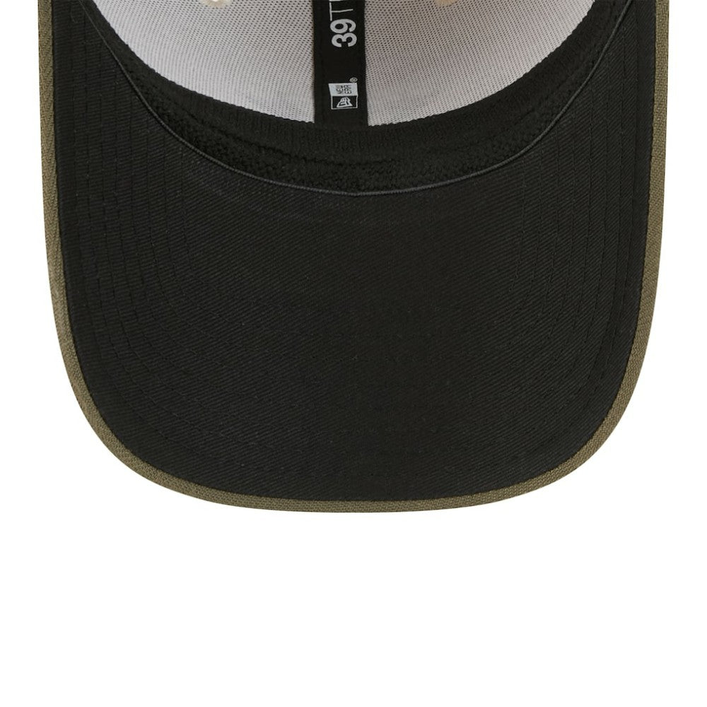 Houston Astros New Era 2025 Armed Forces Day 39THIRTY Flex Hat - Light Beige/Olive Hats