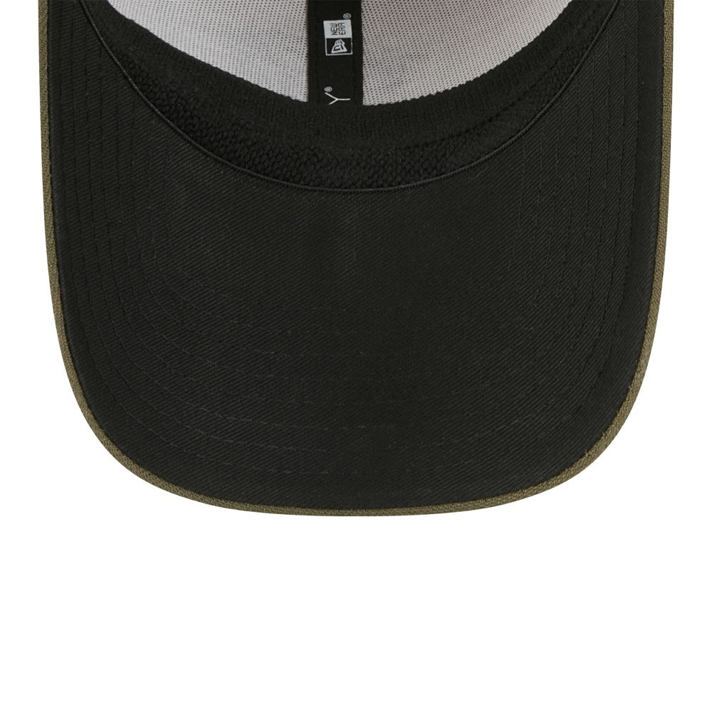 Miami Marlins New Era 2025 Armed Forces Day 39THIRTY Flex Hat - Light Beige/Olive Hats