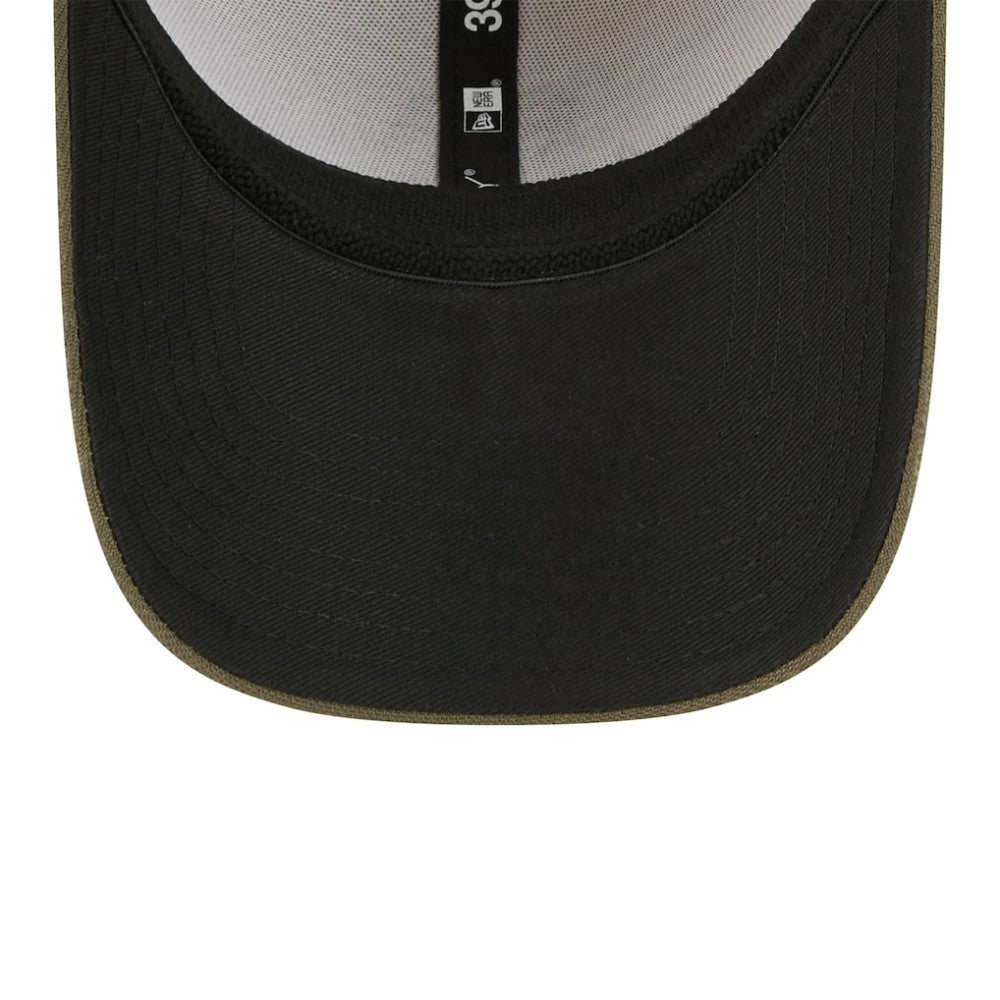 San Francisco Giants New Era 2025 Armed Forces Day 39THIRTY Flex Hat - Light Beige/Olive Hats