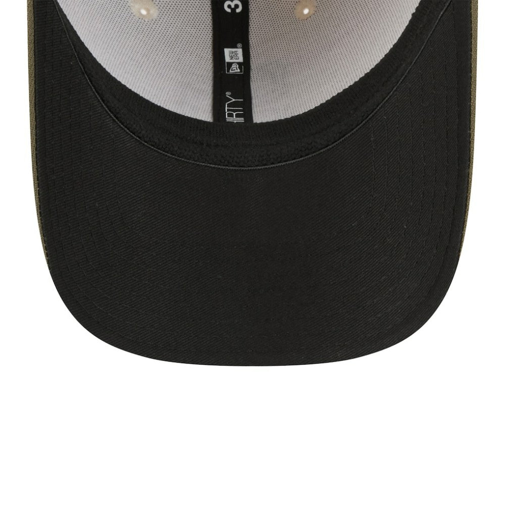 San Diego Padres New Era 2025 Armed Forces Day 39THIRTY Flex Hat - Light Beige/Olive Hats