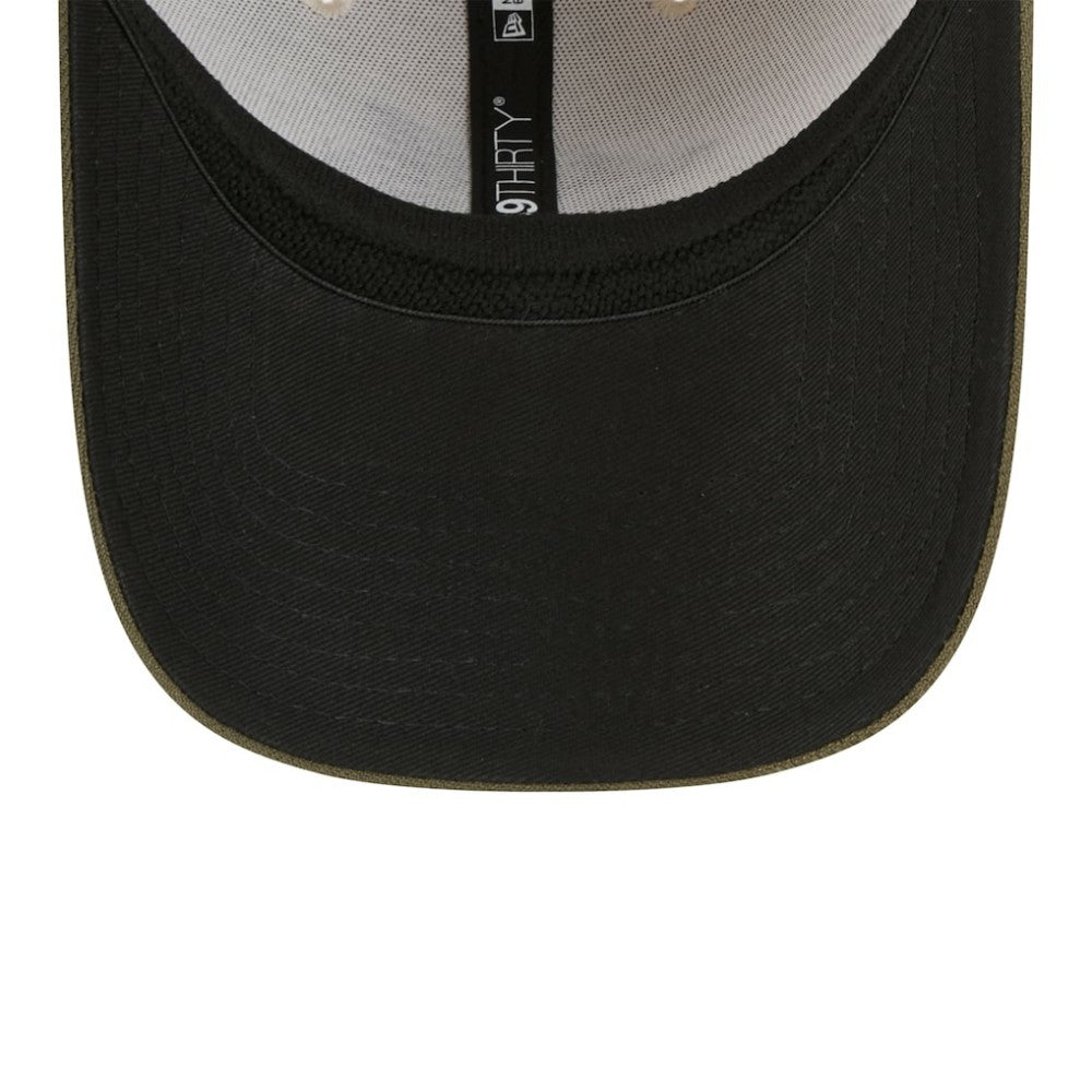 Toronto Blue Jays New Era 2025 Armed Forces Day 39THIRTY Flex Hat - Light Beige/Olive Hats