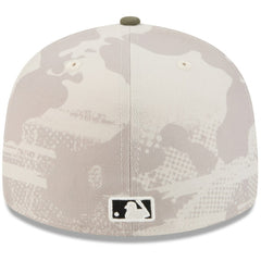 St. Louis Cardinals New Era 2025 Armed Forces Day 59FIFTY Fitted Hat - Light Beige/Olive Hats
