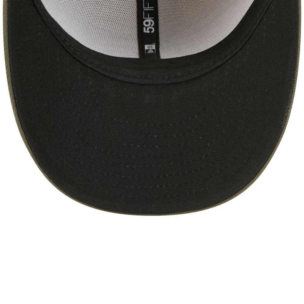 St. Louis Cardinals New Era 2025 Armed Forces Day 59FIFTY Fitted Hat - Light Beige/Olive Hats