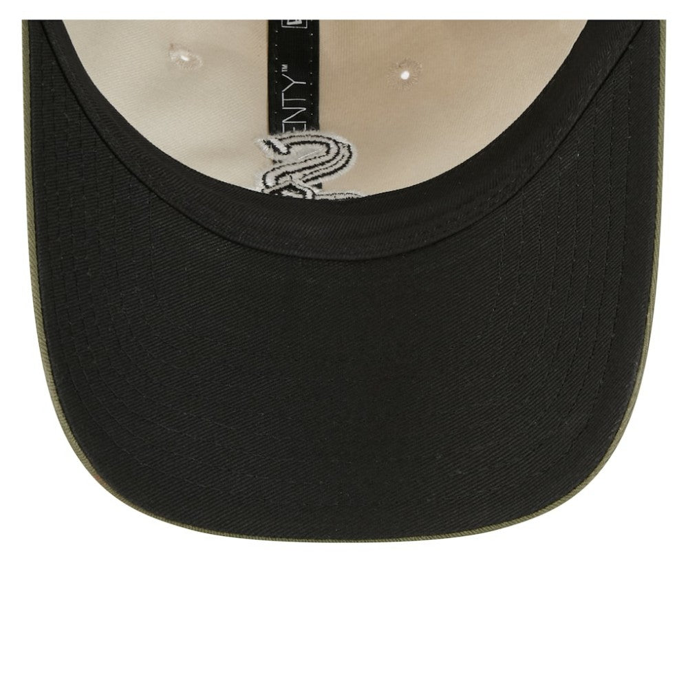 Chicago White Sox New Era 2025 Armed Forces Day 9TWENTY Adjustable Hat - Light Beige/Olive Hats