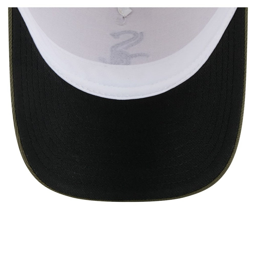 Chicago White Sox New Era 2025 Armed Forces Day 9FORTY M-Crown A-Frame Adjustable Hat - Light Beige/Olive Hats