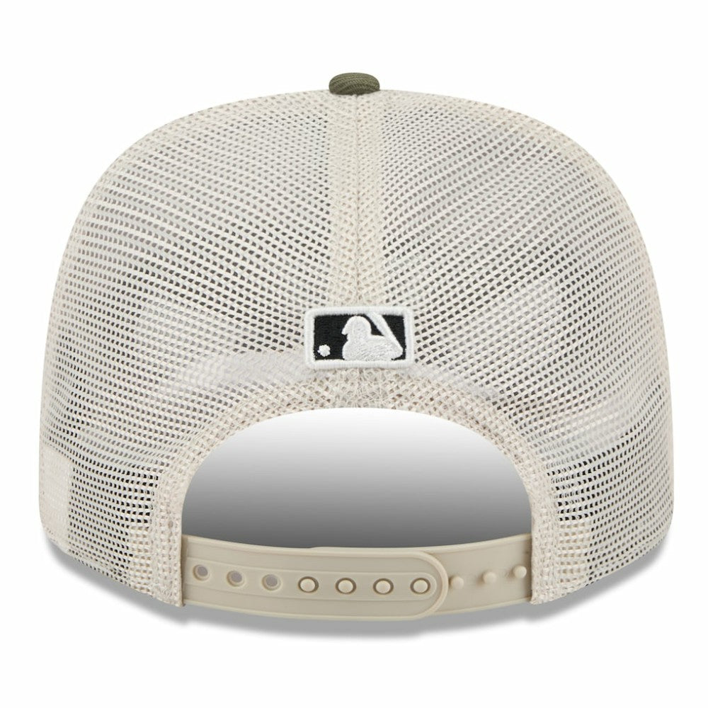 Baltimore Orioles New Era 2025 Armed Forces Day 9SEVENTY Stretch-Snap Hat - Light Beige/Olive Hats