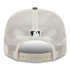 Athletics New Era 2025 Armed Forces Day 9SEVENTY Stretch-Snap Hat - Light Beige/Olive Hats