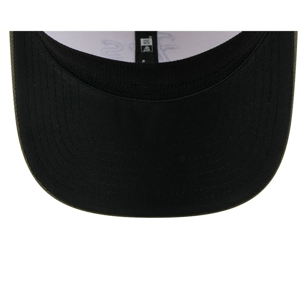 Athletics New Era 2025 Armed Forces Day 9SEVENTY Stretch-Snap Hat - Light Beige/Olive Hats