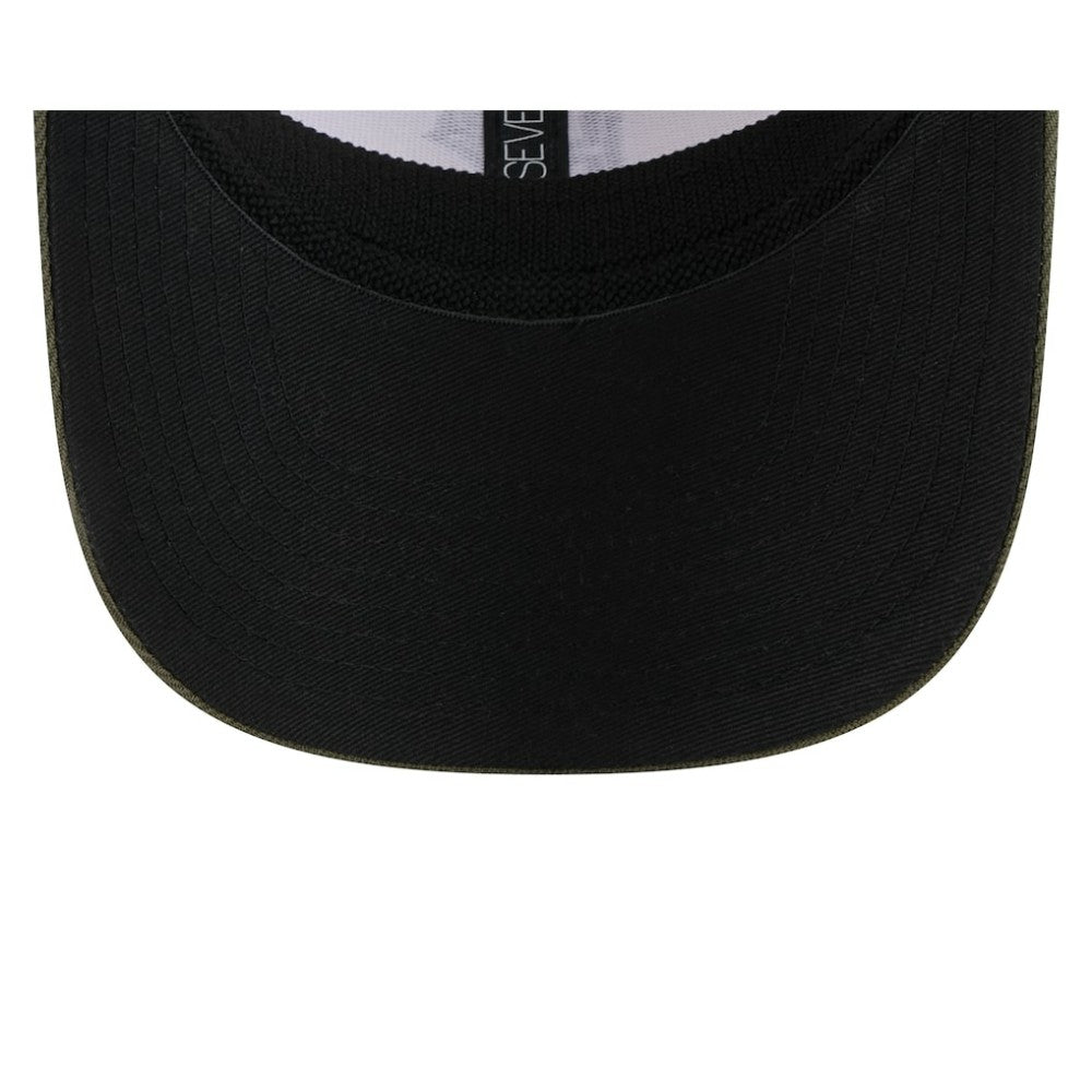 Pittsburgh Pirates New Era 2025 Armed Forces Day 9SEVENTY Stretch-Snap Hat - Light Beige/Olive Hats