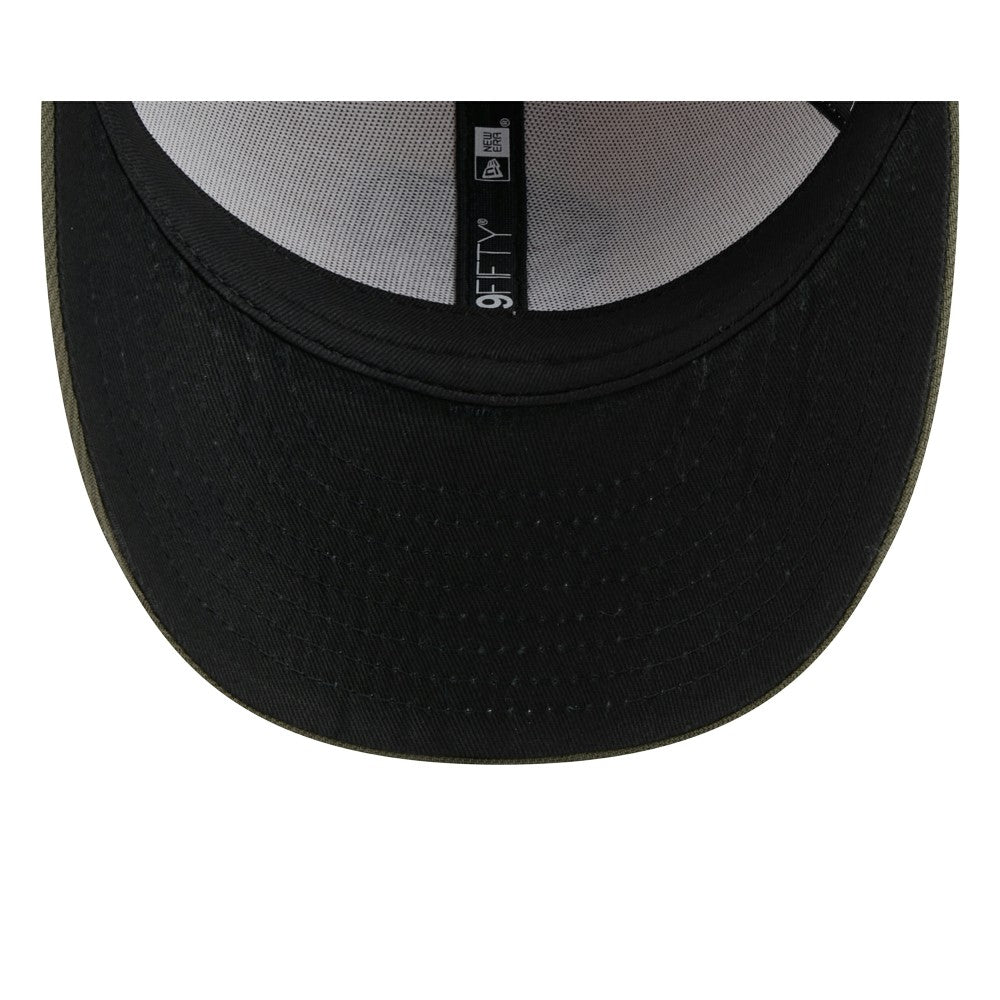 Milwaukee Brewers New Era 2025 Armed Forces Day Low Profile 59FIFTY Fitted Hat - Light Beige/Olive Hats