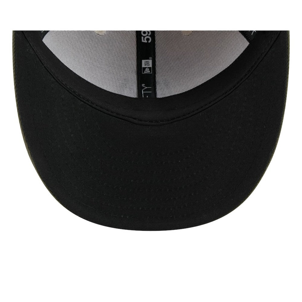 Minnesota Twins New Era 2025 Armed Forces Day Low Profile 59FIFTY Fitted Hat - Light Beige/Olive Hats