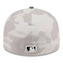 Baltimore Orioles New Era 2025 Armed Forces Day Low Profile 59FIFTY Fitted Hat - Light Beige/Olive Hats