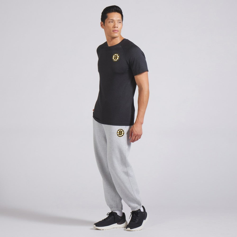 NHL Boston Bruins lululemon Metal Vent Tech Short-Sleeve Shirt - Graphite Grey