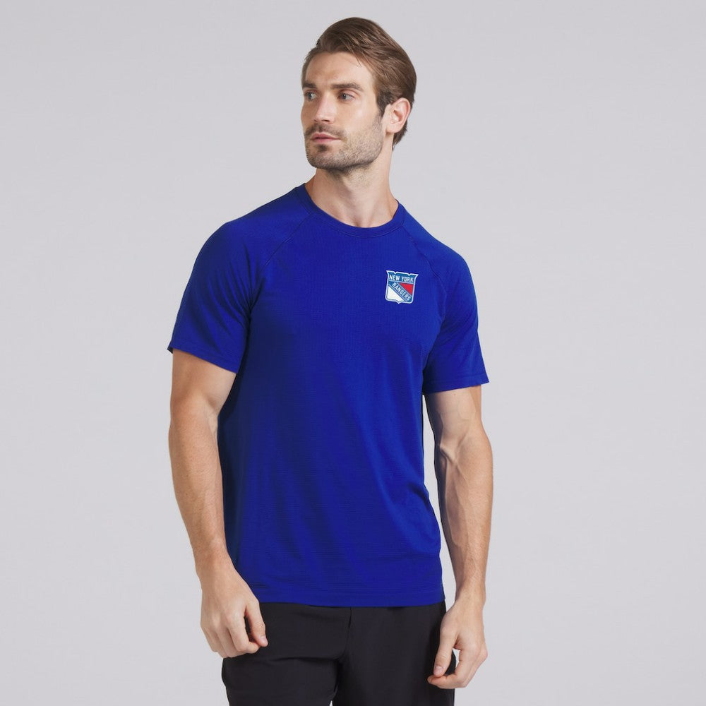 NHL New York Rangers lululemon Metal Vent Tech Short-Sleeve Shirt - College Cobalt