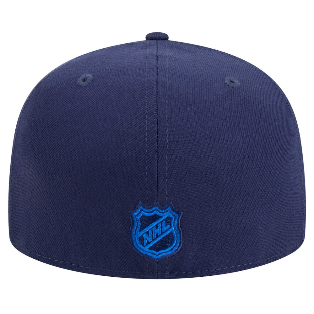 NHL Winnipeg Jets New Era Core 59FIFTY Fitted Hat - Navy