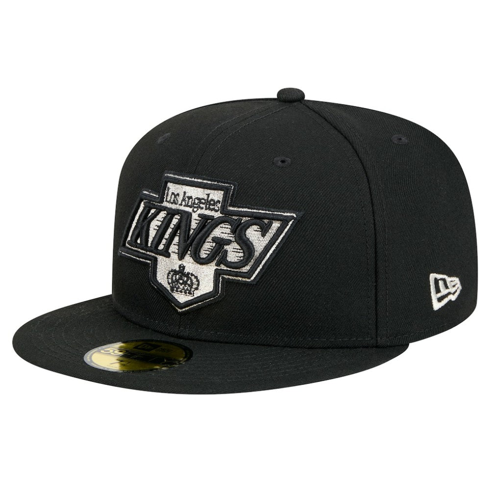 NHL Los Angeles Kings New Era Core 59FIFTY Fitted Hat - Black