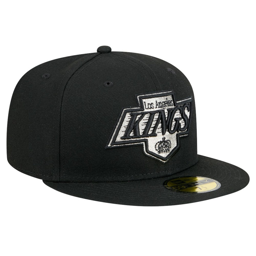 NHL Los Angeles Kings New Era Core 59FIFTY Fitted Hat - Black