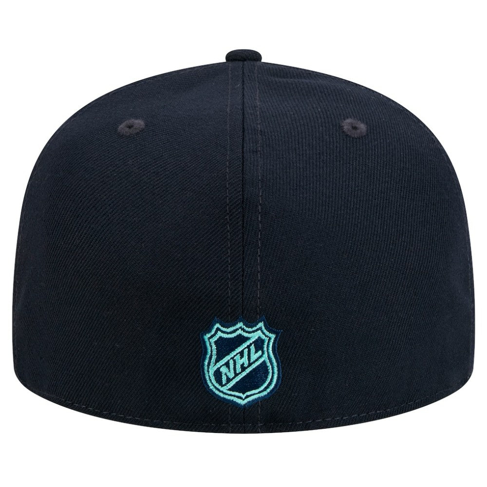 NHL Seattle Kraken New Era Core 59FIFTY Fitted Hat - Navy