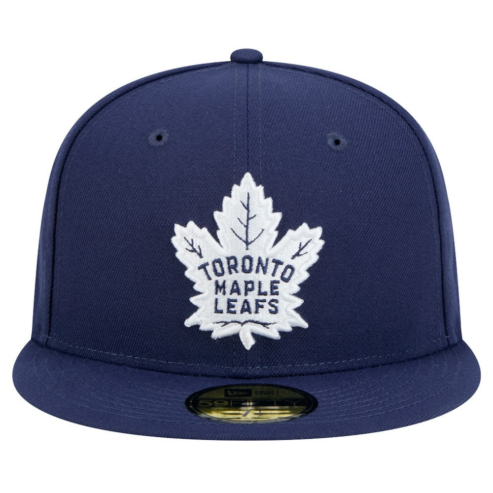 NHL Toronto Maple Leafs New Era Core 59FIFTY Fitted Hat - Navy
