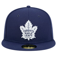 NHL Toronto Maple Leafs New Era Core 59FIFTY Fitted Hat - Navy
