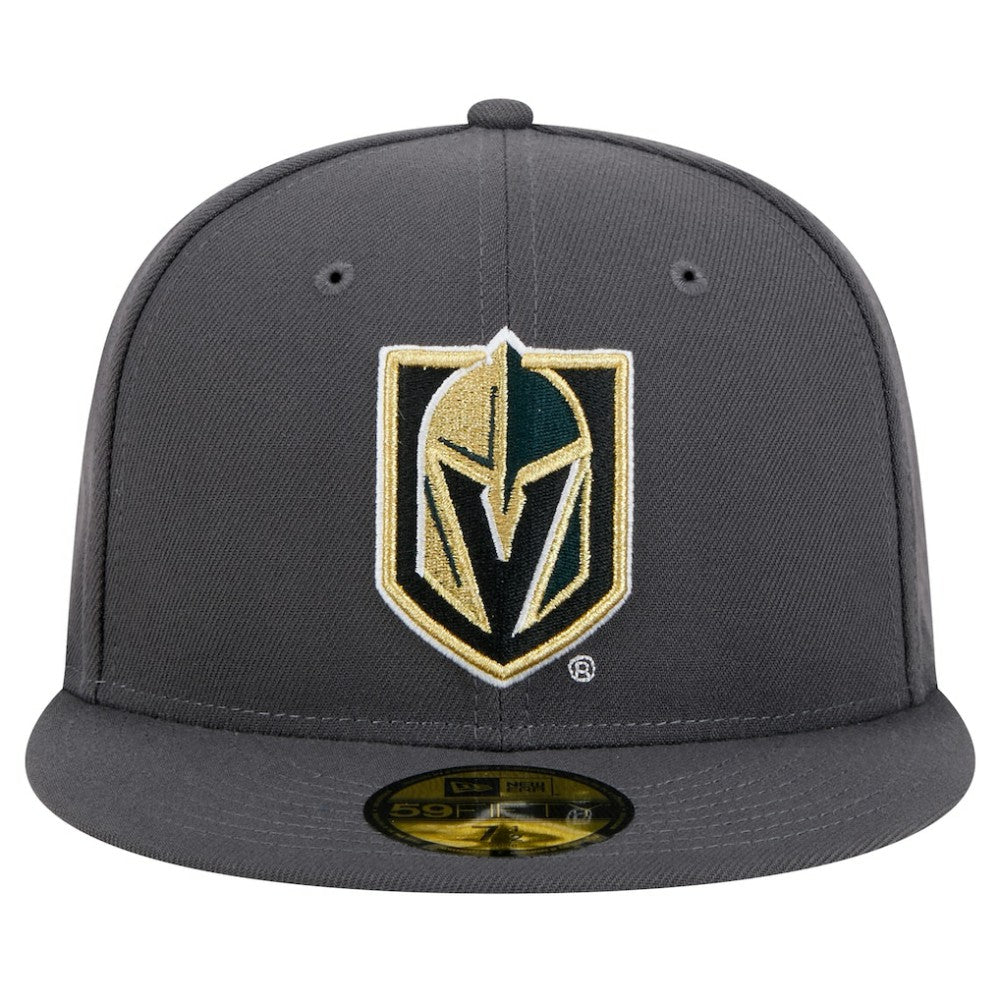 NHL Vegas Golden Knights New Era Core 59FIFTY Fitted Hat - Charcoal