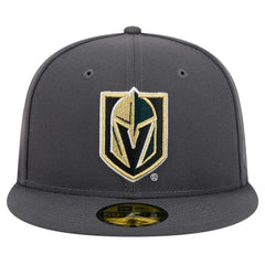 NHL Vegas Golden Knights New Era Core 59FIFTY Fitted Hat - Charcoal