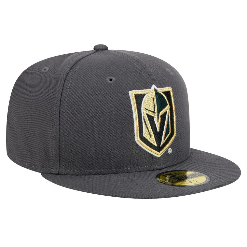 NHL Vegas Golden Knights New Era Core 59FIFTY Fitted Hat - Charcoal