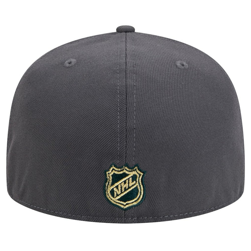 NHL Vegas Golden Knights New Era Core 59FIFTY Fitted Hat - Charcoal