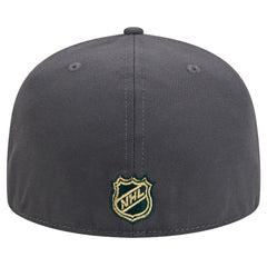 NHL Vegas Golden Knights New Era Core 59FIFTY Fitted Hat - Charcoal