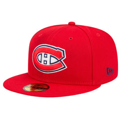 NHL Montreal Canadiens New Era Core 59FIFTY Fitted Hat - Red