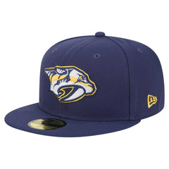 NHL Nashville Predators New Era Core 59FIFTY Fitted Hat - Navy