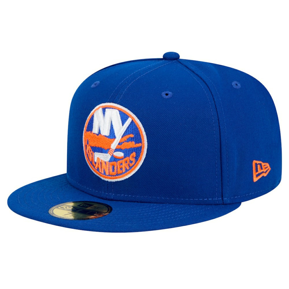 NHL New York Islanders New Era Core 59FIFTY Fitted Hat - Royal