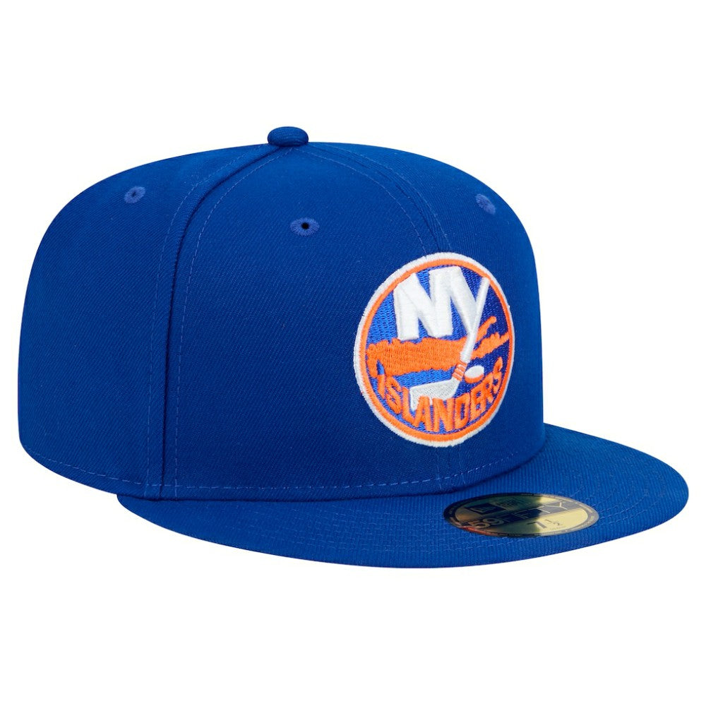 NHL New York Islanders New Era Core 59FIFTY Fitted Hat - Royal