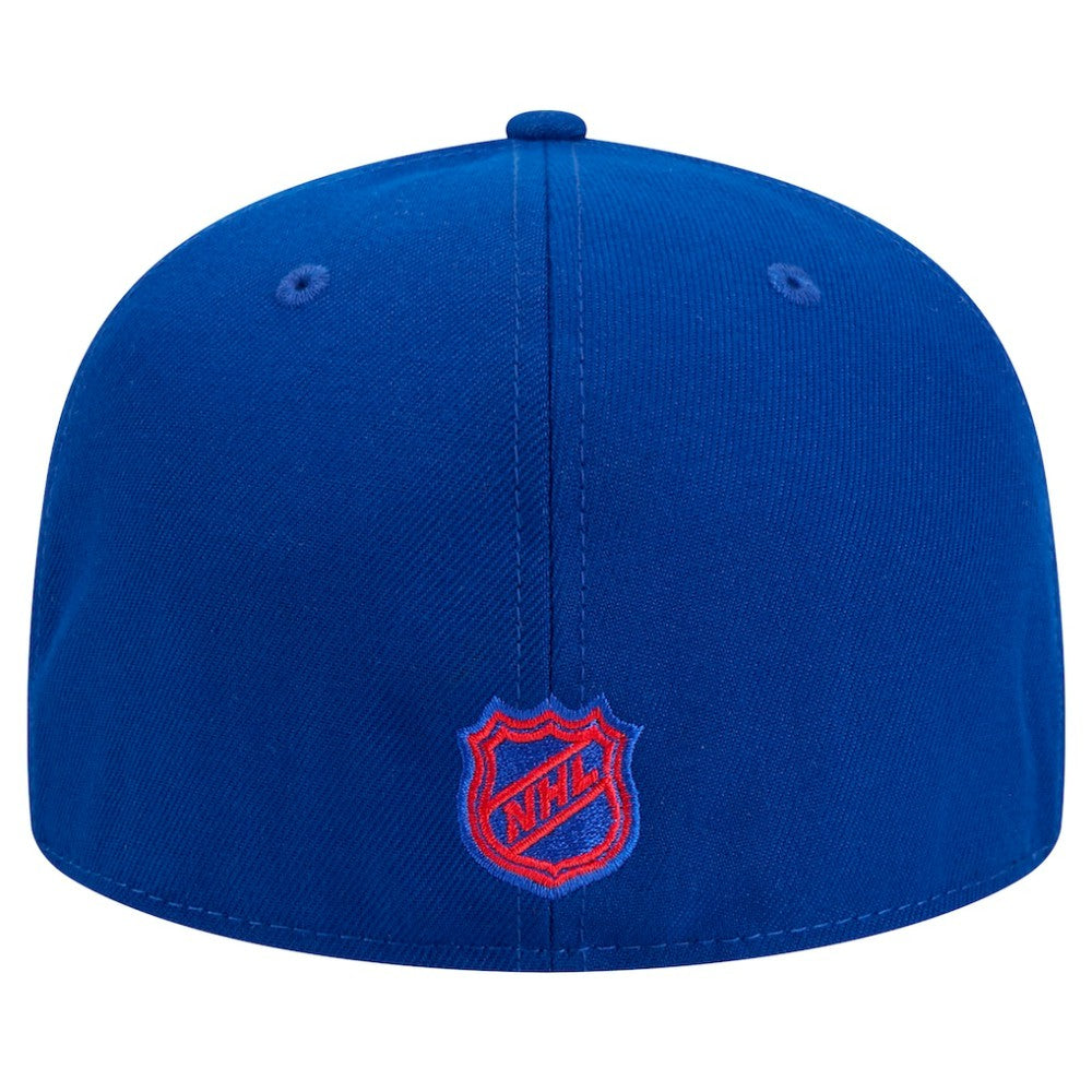 NHL New York Rangers New Era Core 59FIFTY Fitted Hat - Blue
