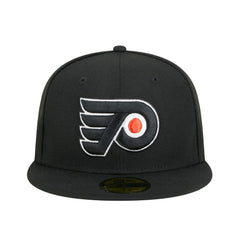NHL Philadelphia Flyers New Era Core 59FIFTY Fitted Hat - Black
