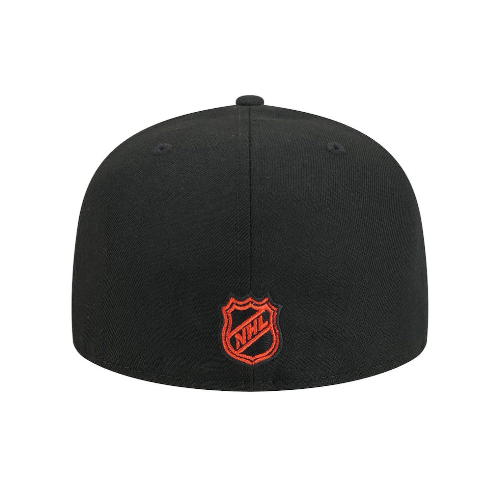 NHL Philadelphia Flyers New Era Core 59FIFTY Fitted Hat - Black