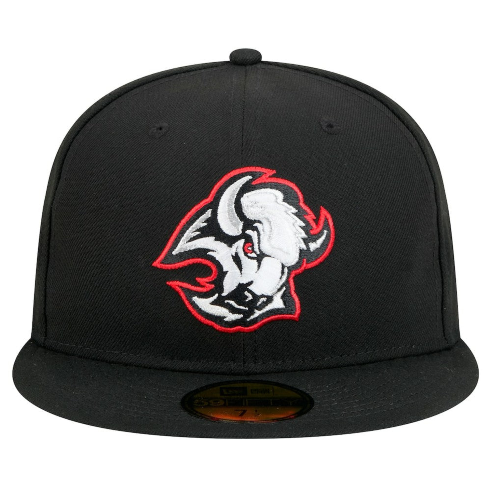 NHL Buffalo Sabres New Era Core 59FIFTY Fitted Hat - Black