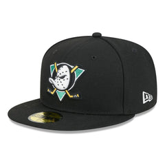 NHL Anaheim Ducks New Era Core 59FIFTY Fitted Hat - Black