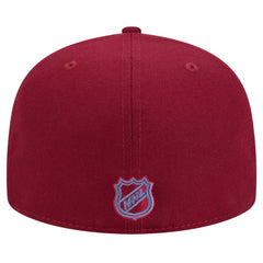 NHL Colorado Avalanche New Era Core 59FIFTY Fitted Hat - Burgundy