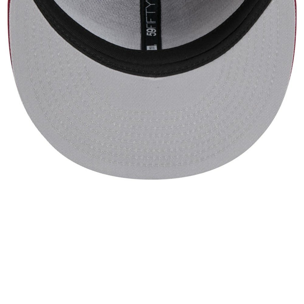 NHL Colorado Avalanche New Era Core 59FIFTY Fitted Hat - Burgundy