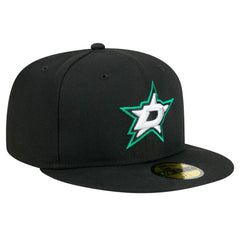 NHL Dallas Stars New Era Core 59FIFTY Fitted Hat - Black