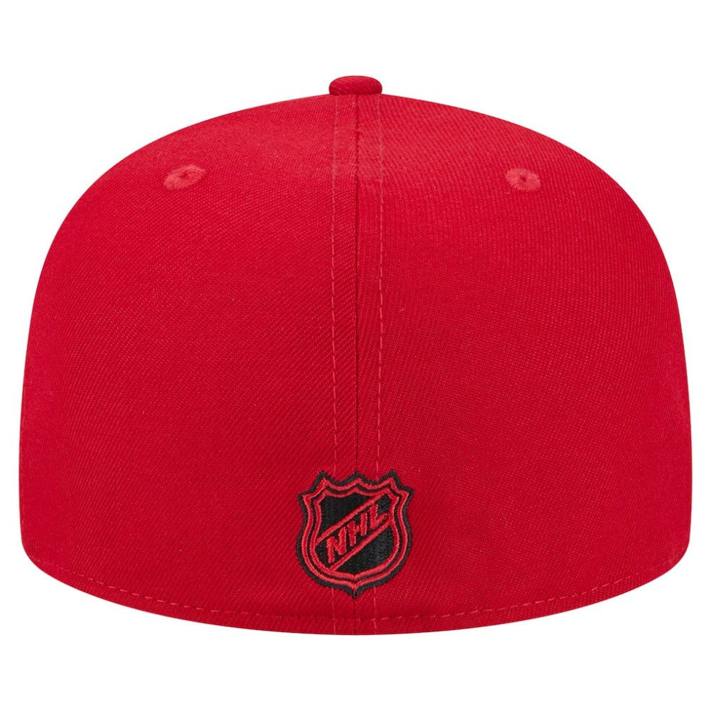 NHL Chicago Blackhawks New Era Core 59FIFTY Fitted Hat - Red