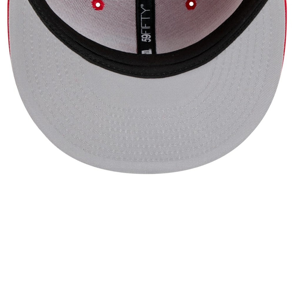 NHL Calgary Flames New Era Core 59FIFTY Fitted Hat - Red