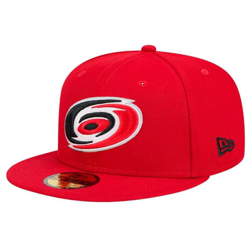 NHL Carolina Hurricanes New Era Core 59FIFTY Fitted Hat - Red