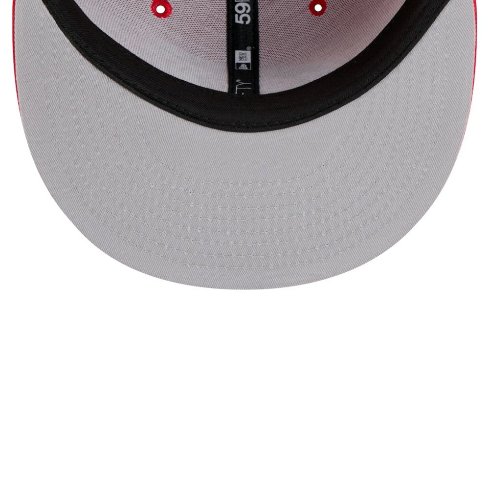 NHL Carolina Hurricanes New Era Core 59FIFTY Fitted Hat - Red