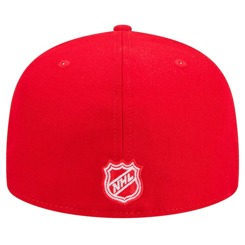 NHL Detroit Red Wings New Era Core 59FIFTY Fitted Hat - Red